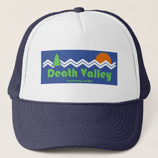 Death Valley National Park Retro Trucker Hat (Front)