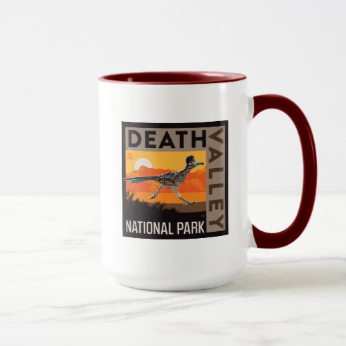 Death Valley National Park  Roadrunner Mug