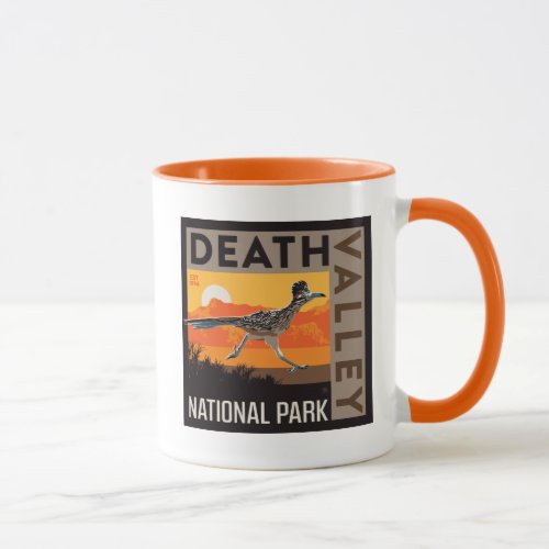Death Valley National Park  Roadrunner Mug