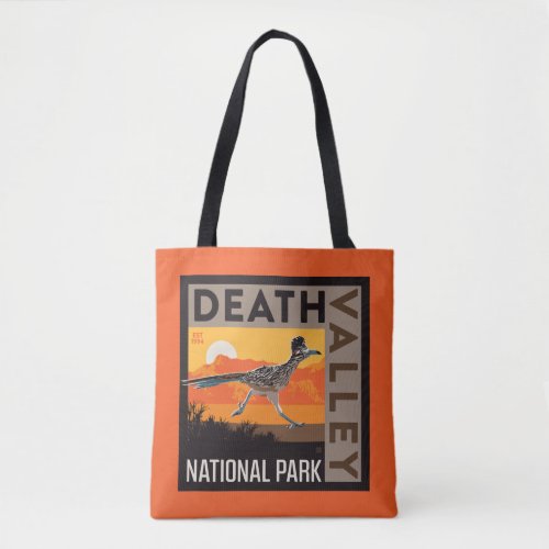 Death Valley National Park  Roadrunner Tote Bag