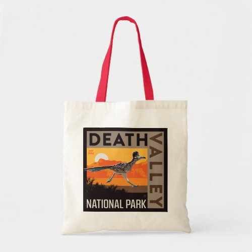 Death Valley National Park  Roadrunner Tote Bag
