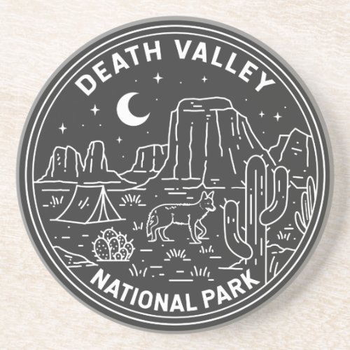 Death Valley National Park Sand Dunes Monoline   Coaster