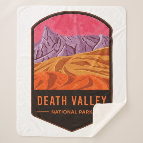 Death Valley National Park Sherpa Blanket