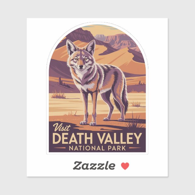 Death Valley National Park Sticker (Sheet)