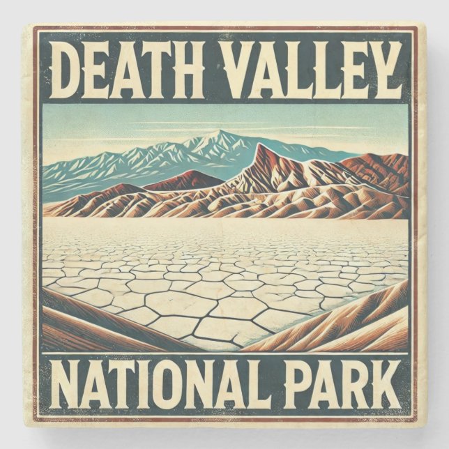 Death Valley National Park Stone Coaster (Front)