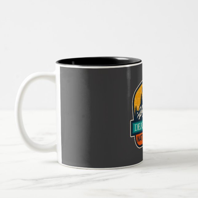 Death valley national park  Two-Tone coffee mug (Left)