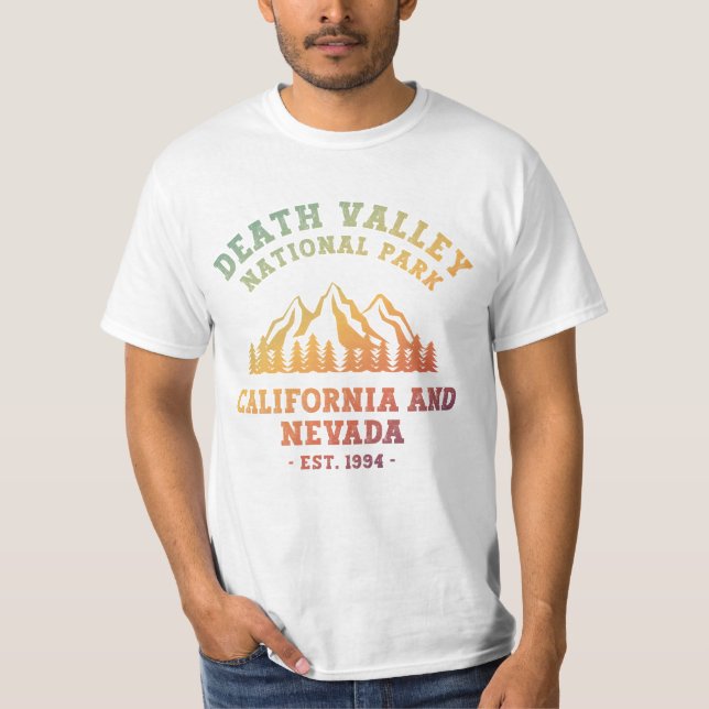 Death Valley National Park USA Gradient T-Shirt (Front)