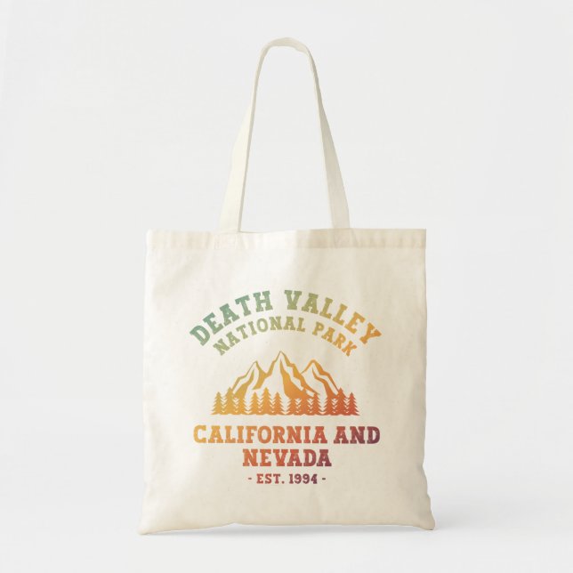 Death Valley National Park USA Gradient Tote Bag (Front)