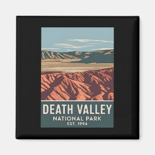 Death Valley National Park Vintage Camping Hiking  Magnet