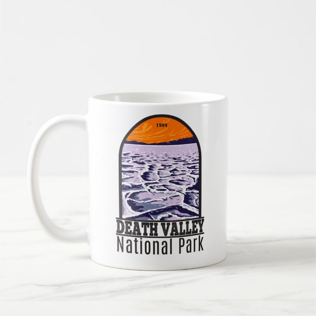 Death Valley National Park Vintage Coffee Mug (Left)