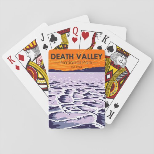  Death Valley National Park Vintage  Playing Cards