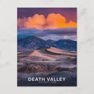Death Valley National Park Vintage Postcard