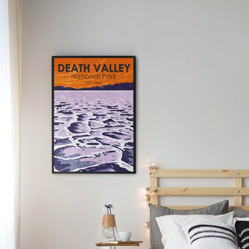 Death Valley National Park Vintage Poster