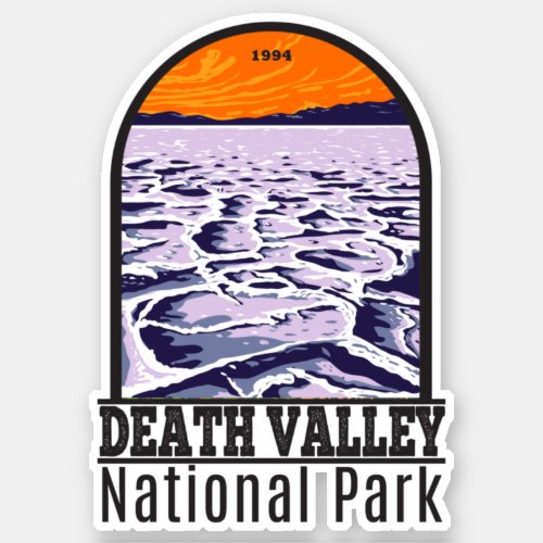 Death Valley National Park Vintage Sticker