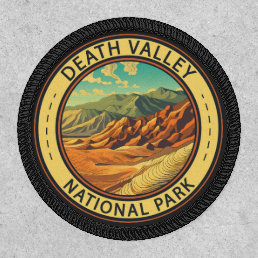 Death Valley National Park Vintage Travel Art Patch