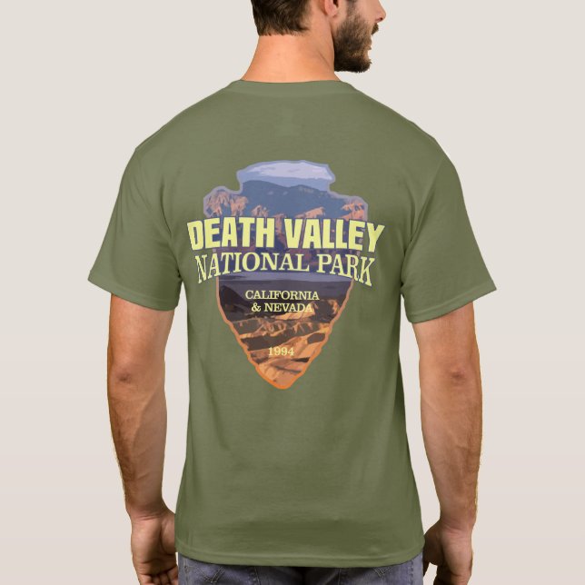 Death Valley NP (arrowhead) T-Shirt (Back)