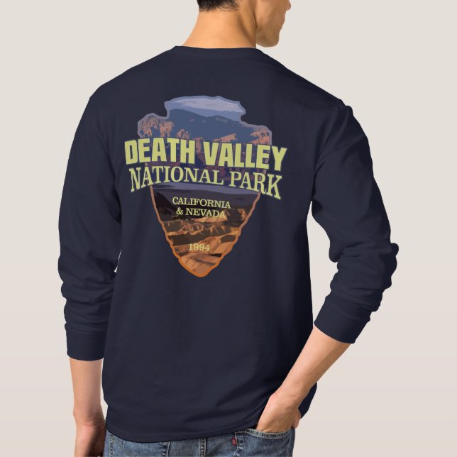 Death Valley NP (arrowhead) T-Shirt (Back)
