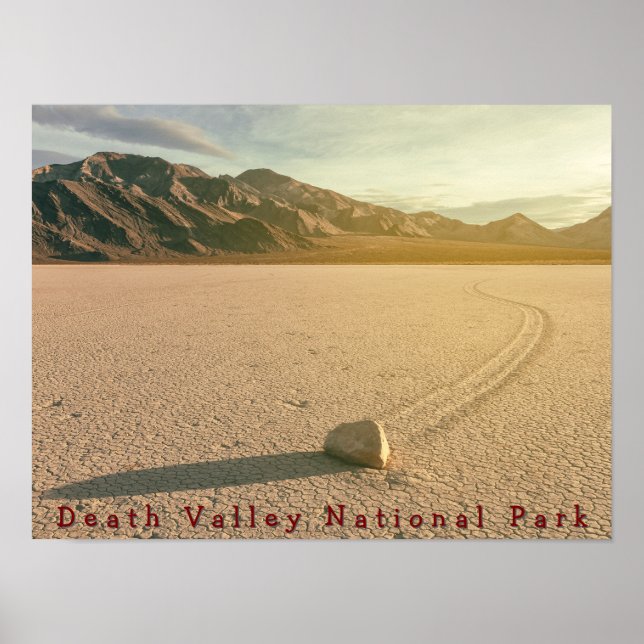 Death Valley Racetrack Playa Poster (Front)