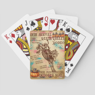 Death Valley Rodeo Poker Cards