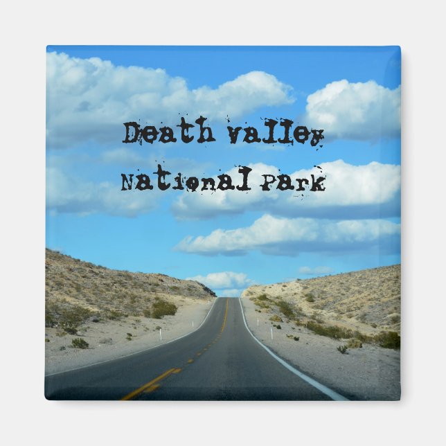 Death Valley Souvenir Magnet (Front)