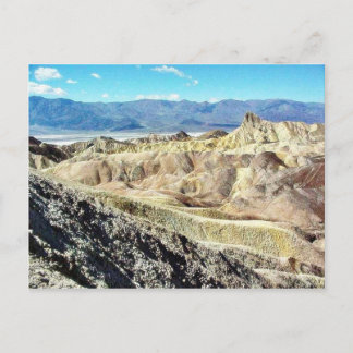 Death Valley Zabriskie Point Sand Desert 3 Postcard