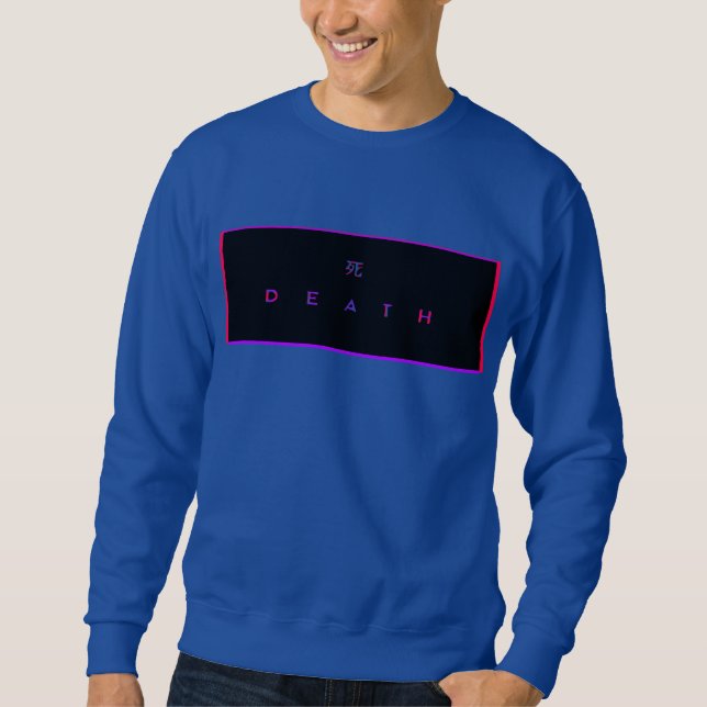 Death - Vaporwave Sweatshirt (Front)