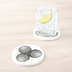 Death Virus Biohazard Drink Coaster