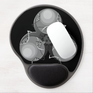 Death Virus Biohazard Gel Mouse Pad