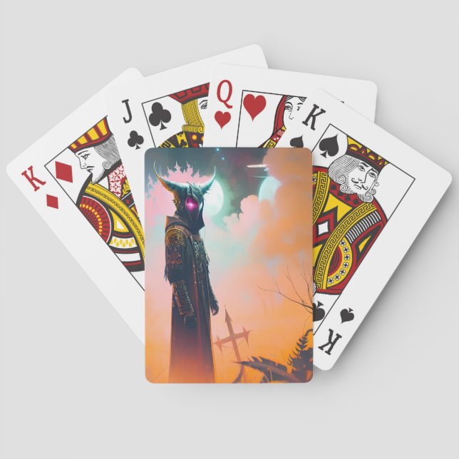 Death Warmed Over Poker Cards (Back)