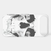 Death White Skull iPhone 4 Case (Back (Horizontal))