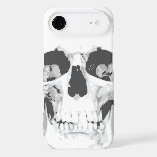 Death White Skull iPhone 4 Case (Back)