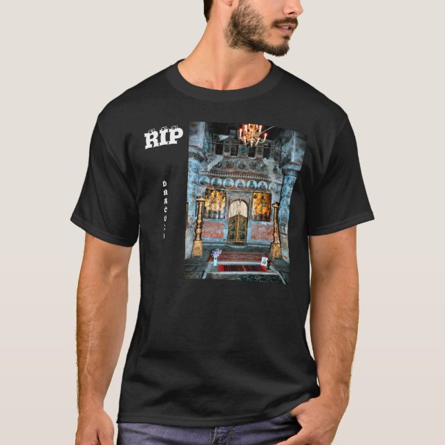 Deathly cold, Dracula's castle T-Shirt (Front)