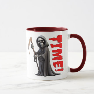Deathly Delights Grim Reaper Humorous Mug