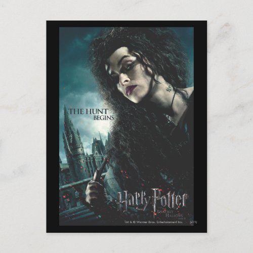 Deathly Hallows _ Bellatrix Lestrange 2 Postcard