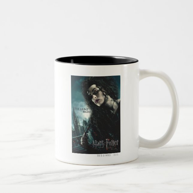 Deathly Hallows - Bellatrix Lestrange 2 Two-Tone Coffee Mug (Right)