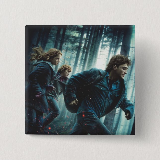 Deathly Hallows - Group Running Button (Front)