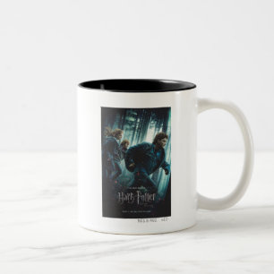 Deathly Hallows - Group Running Two-Tone Coffee Mug