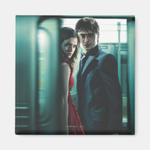 Deathly Hallows - Harry and Hermione Magnet