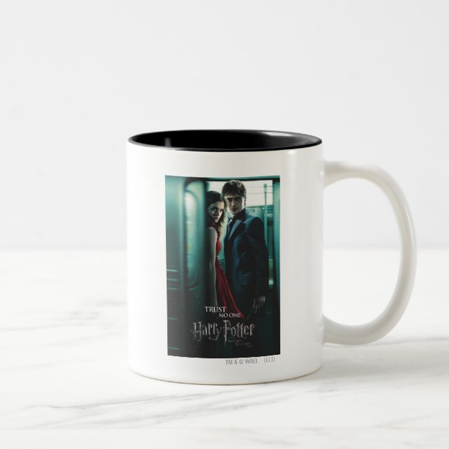 Deathly Hallows - Harry and Hermione Two-Tone Coffee Mug (Right)