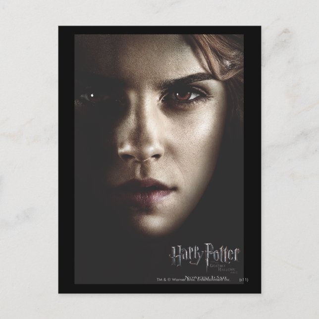 Deathly Hallows - Hermione Postcard (Front)