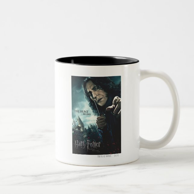 Deathly Hallows - Snape 2 Two-Tone Coffee Mug (Right)
