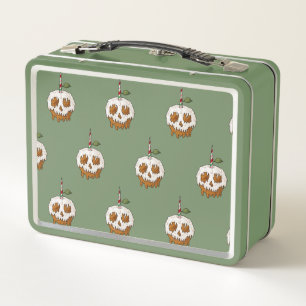 Deathly Sweet Caramel Apple Skull Metal Lunch Box