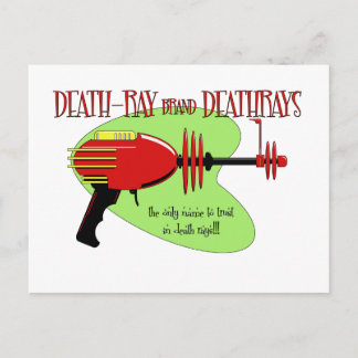 deathray fire deathrays postcard