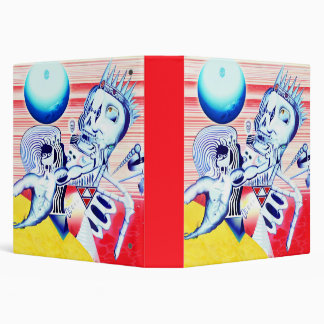 Death's Crown - Oil Painting 3 Ring Binder