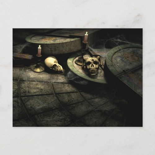 Deaths Domain Gothic Art Postcard
