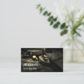 Deaths Domain Gothic Business Card (Standing Front)