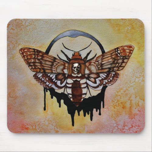 Deaths Head Hawk Moth Mouse Pad