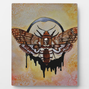 Death's Head Hawk Moth Plaque