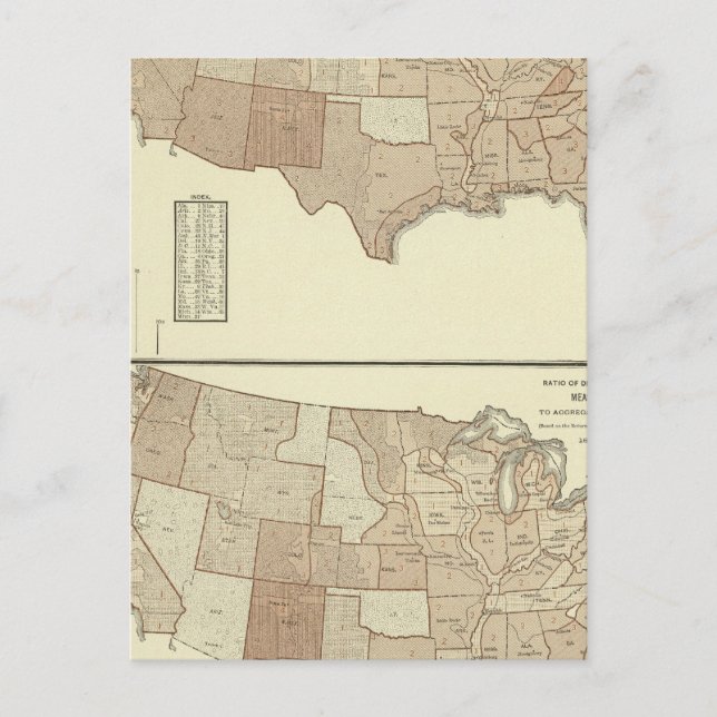 Deaths, whooping cough, measles postcard (Front)