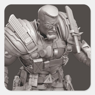 Deathstroke Alternate Square Sticker